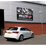 Sportauspuff Milltek Sport Audi A3 8V 2.0 TDI 150 HP Cat-back Non-Resonated