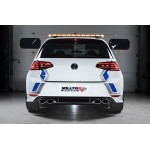 Sportauspuff Milltek Sport VW Golf 7 R Cat-back Resonated (EC)