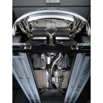 Sportauspuff Milltek Sport Audi TTS MK2 2.0 TFSI Cat-back 2.75" Non-resonated