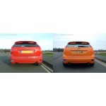 Sportauspuff Milltek Sport Ford Focus ST 225 MK2 Cat-back Race 3"