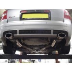 Sportauspuff Milltek Sport Audi RS6 C5 4.2 V8 Cat-back Resonated (EC)