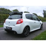 Sportauspuff Milltek Sport Renault Clio III RS 200 Cat-back Non-resonated