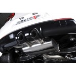 Sportauspuff Milltek Sport VW Golf 6 R Cat-back Resonated (EC)