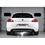 Sportauspuff Milltek Sport VW Scirocco R Cat-back Non-resonated