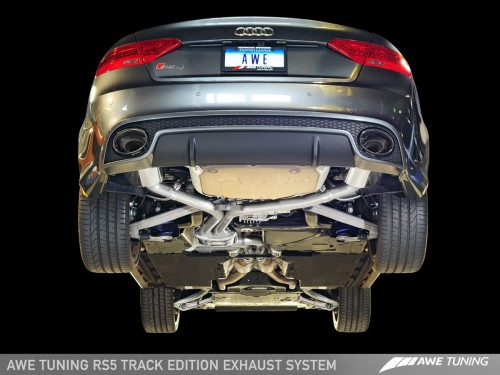 Sportauspuff AWE Audi RS5 B8 4.2L Track Edition