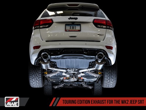 Sportauspuff AWE Jeep Grand Cherokee WK2 SRT 6.4L Touring Edition