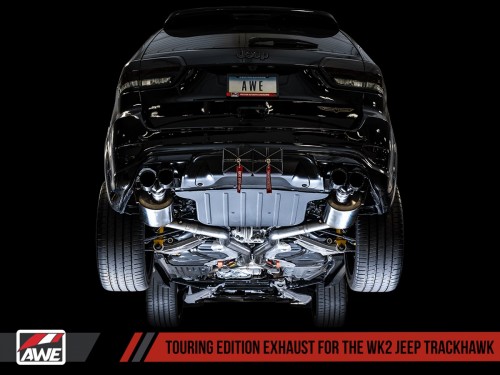 Sportauspuff AWE Jeep Grand Cherokee WK2 Trackhawk 6.2L SC Touring Edition