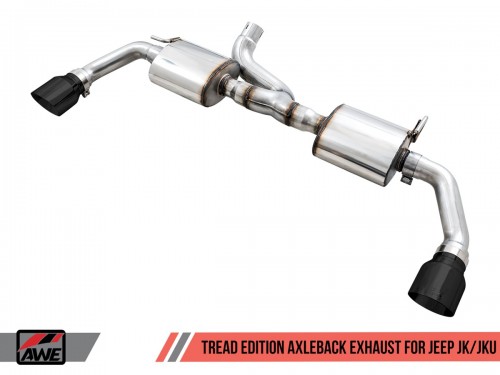 Sportauspuff AWE Jeep JK/JKU Wrangler Tread Edition Axle-back