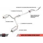 Sportauspuff AWE Mercedes C200 / C250 / C300 W205 Cat-back Touring Edition