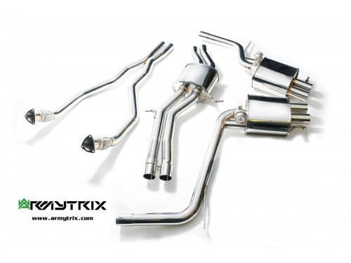 Sportauspuff Armytrix Audi RS4 B8 4.2 FSI Avant Cat-back