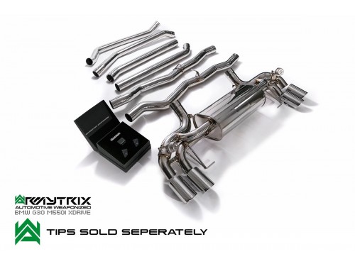 Sportauspuff Armytrix BMW G30 M550l Cat-back