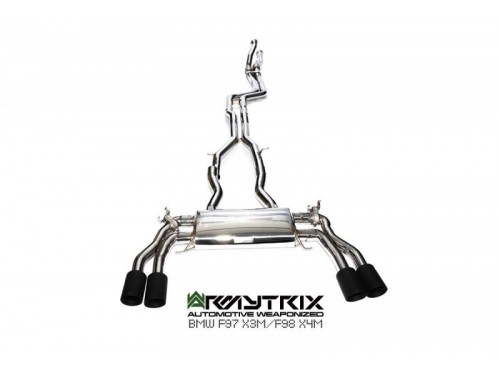 Sportauspuff Armytrix BMW X3M & X4M F97 & F98 Cat-back