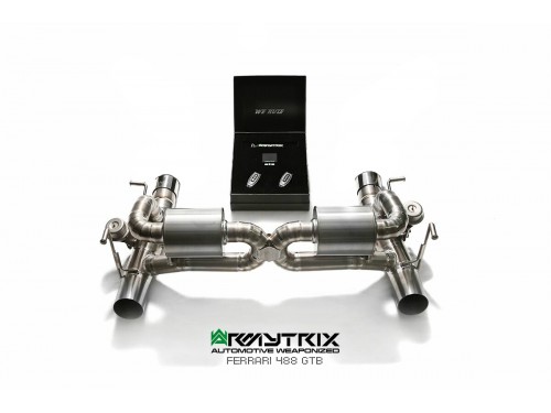 Sportauspuff Armytrix Ferrari 488 GTB/Spider 3.9L Cat-back