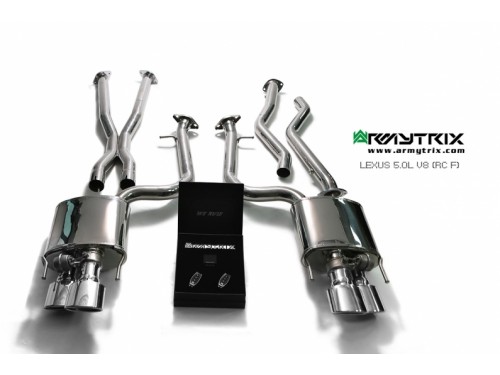 Sportauspuff Armytrix Lexus RC F Cat-back