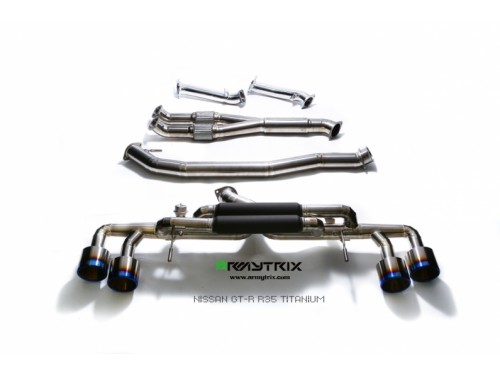 Sportauspuff Armytrix Nissan GT-R Cat-back Titanium