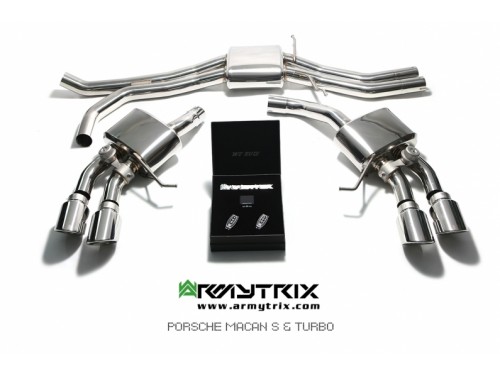 Sportauspuff Armytrix Porsche Macan S/GTS/Turbo Cat-back