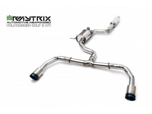 Sportauspuff Armytrix VW Golf 8 GTI Cat-back