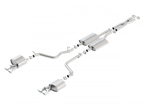 Sportauspuff Borla Dodge Challenger SE/SXT 2011-14 Cat-back