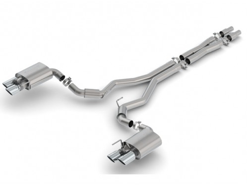 Sportauspuff Borla Ford Mustang GT 5.0 S550 18+ Cat-back S-Type