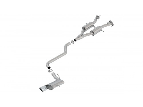 Sportauspuff Borla Jeep Grand Cherokee WK2 3.6L V6 2014-2021 Cat-back Single