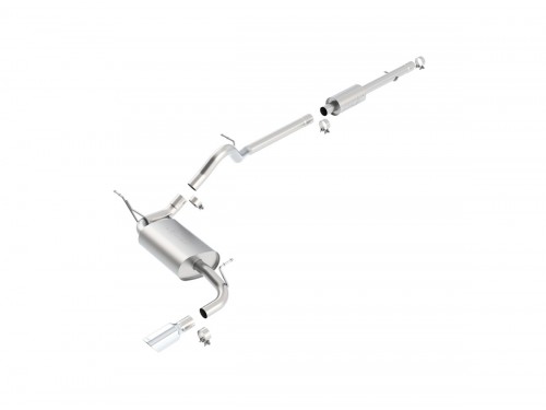 Sportauspuff Borla Jeep Wrangler JK V6 2012+ 5dr Cat-back Single Exit