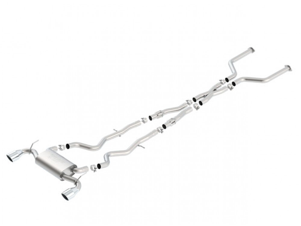 Sportauspuff Borla Infiniti Q60 3.0 Turbo Cat-back S-Type