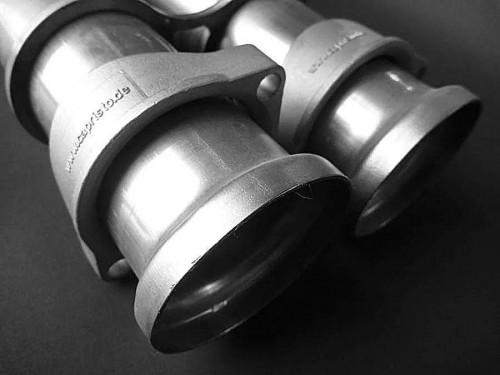 Sportauspuff Capristo Ferrari 456 GT Center muffler
