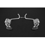 Sportauspuff Capristo Mercedes SL 63/65 AMG R230 Axle-back