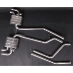 Sportauspuff Capristo Porsche 958 Cayenne V8 Turbo Cat-back