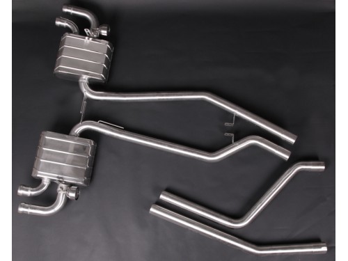 Sportauspuff Capristo Porsche 958 Cayenne V8 Turbo Cat-back
