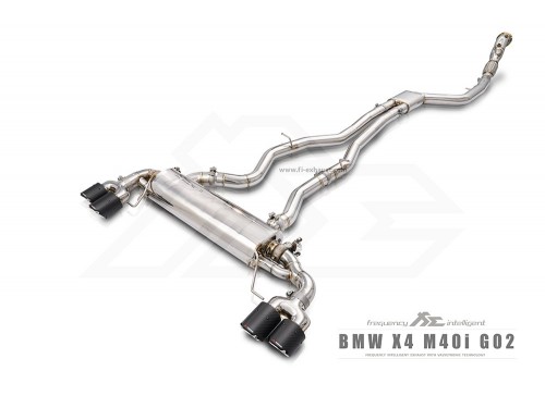 Sportauspuff Fi EXHAUST BMW X4 40i G02 / X3 40i G01 Cat-back