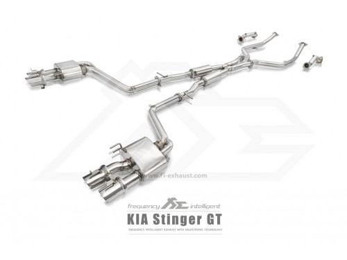 Sportauspuff Fi EXHAUST KIA Stinger GT 4WD Cat-back