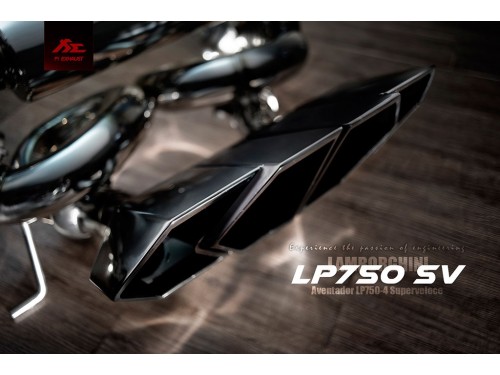 Sportauspuff Fi EXHAUST Lamborghini Aventador SV LP750-4 Cat-back