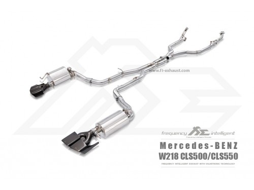 Sportauspuff Fi EXHAUST Mercedes-Benz W218 AMG CLS500/CLS550 Cat-back