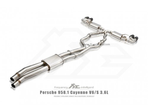 Sportauspuff Fi EXHAUST Porsche 958.1/958.2 Cayenne Cat-back