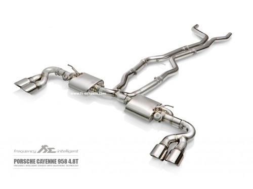 Sportauspuff Fi EXHAUST Porsche 958.1/958.2 Cayenne Turbo Cat-back