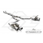 Sportauspuff Fi EXHAUST Porsche 971 Panamera S 2.9TT Cat-back