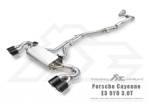 Sportauspuff Fi EXHAUST Porsche 9Y0 Cayenne / Coupe 3.0T Cat-back