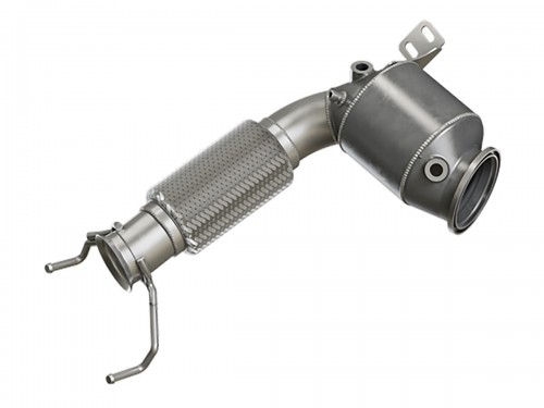 HJS ECE Downpipe 2.75" MINI Cooper S / JCW and BMW Euro 6d-Temp with OPF