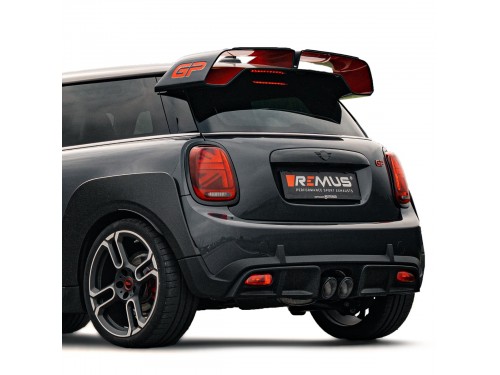 Sportauspuff Remus MINI F56 2.0L Turbo, JCW GP Cat-back (RACING)