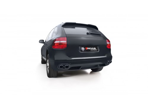 Sportauspuff Remus Porsche Cayenne Turbo 957 FL Axle-back (EC)