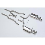 Sportauspuff Milltek Sport Audi S4 B7 4.2 V8 Cat-back Non-resonated