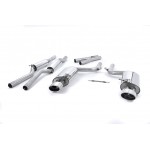 Sportauspuff Milltek Sport Audi RS4 B7 4.2 V8 Cat-back Resonated