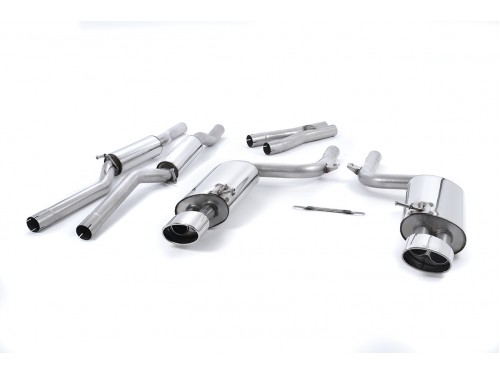 Sportauspuff Milltek Sport Audi RS4 B7 4.2 V8 Cat-back Resonated