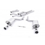 Sportauspuff Milltek Sport Audi S4 B6 4.2 V8 Cat-back Resonated