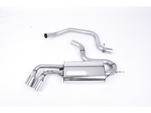 Sportauspuff Milltek Sport Audi TT MK2 2.0 TFSI FWD Cat-back Non-resonated