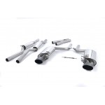Sportauspuff Milltek Sport Audi RS4 B7 4.2 V8 Cat-back Valved Resonated