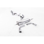 Sportauspuff Milltek Sport Audi TT MK2 3.2 FSI Cat-back Resonated