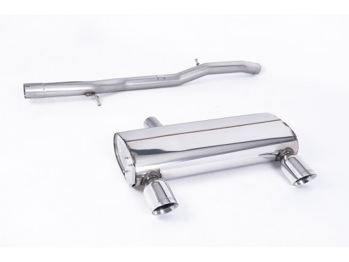 Sportauspuff Milltek Sport Audi TT 180/225 quattro Coupe & Roadster Cat-back Non-resonated