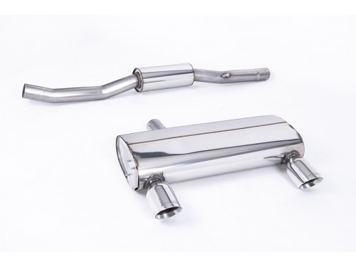 Sportauspuff Milltek Sport Audi TT 180 / 225 quattro Coupe & Roadster Cat-back Resonated
